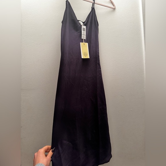 Aritzia Regal Purple Midi Dress - Picture 1 of 2